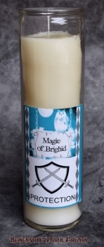 Hexenshop Dark Phönix Magic of Brighid Ritual Glaskerze Schutz